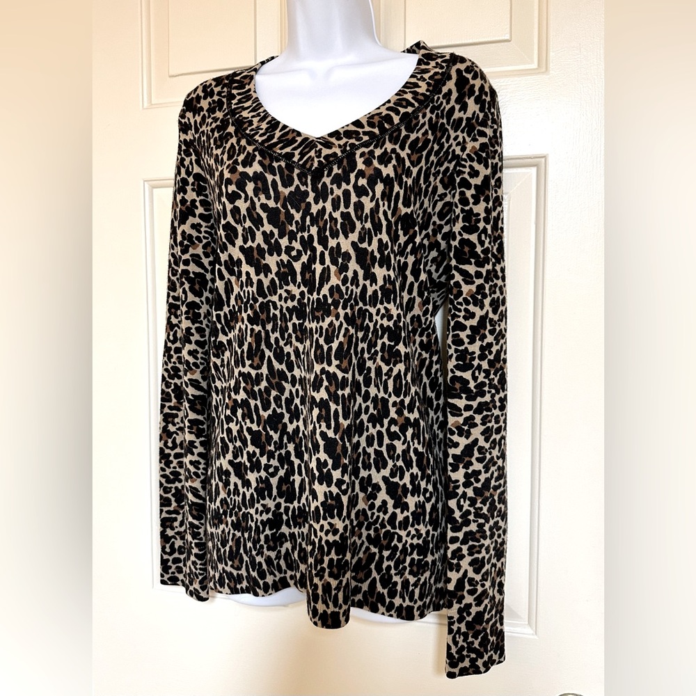 Tory Burch Long Sleeve Wool Sweater